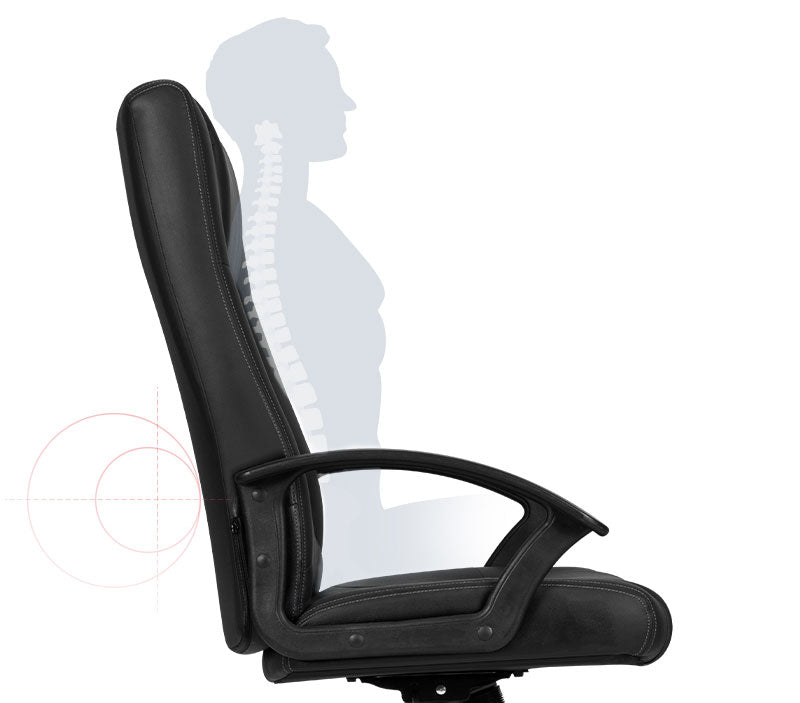 Scaun de Birou Executive Imitație Piele 4514 Deli