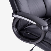 Scaun Directorial Imitație Piele cu Roți Metal 4913S Deli