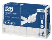 Servetele intercalate Tork Advanced H2 2 straturi albe - 1 pachet - imagine 2