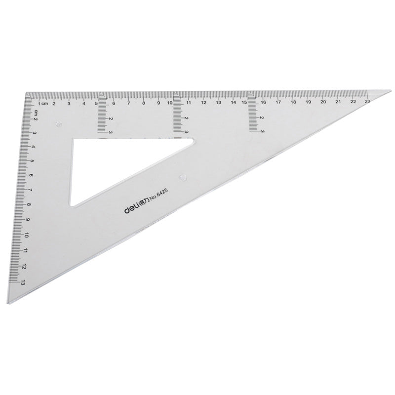 Set 2 Echere Transparente 23 cm Deli