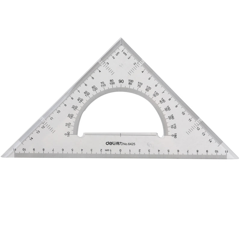 Set 2 Echere Transparente 23 cm Deli