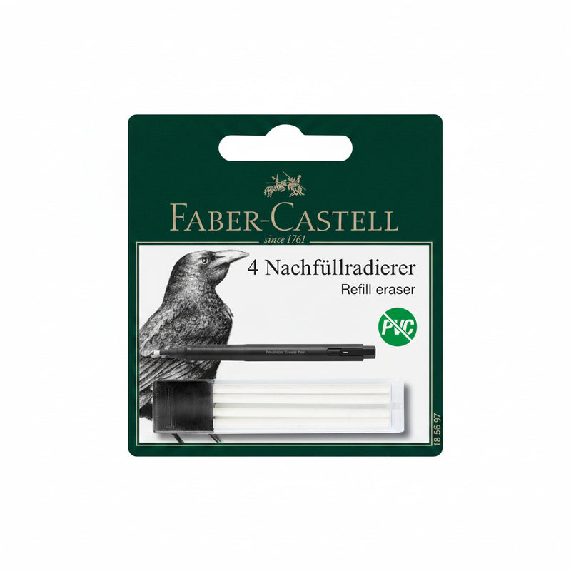 Set 4 Radiere Rezerva Pentru Radiera Creion Precision Faber-Castell