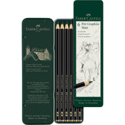 Set Creioane Grafit Mat Pitt 6 Buc Faber-Castell