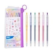 Pix cu Gel cu Mecanism G118 0,5 mm 6 Culori Deli