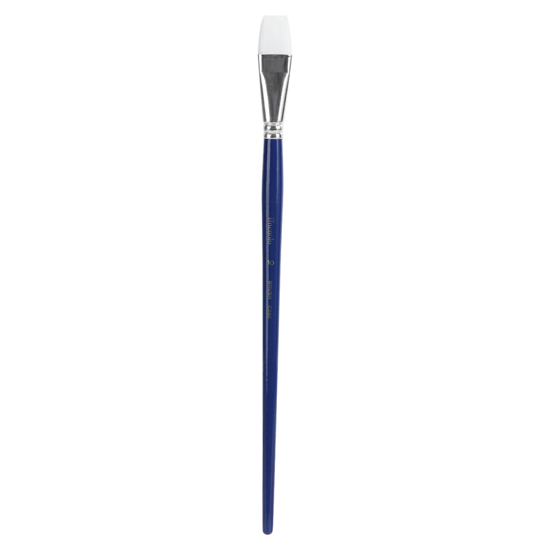 Set 6 Pensule Profesionale Hard Vârf Teșit Nr. 10 Deli