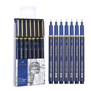 Set Liner Grafic 7 Grosimi 0,2-0,5 mm 7 Buc Deli