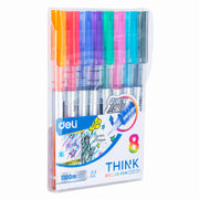 Set 8 Rollere Free Ink 0,5 mm Culori Diverse Deli