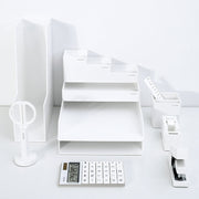 Set Birou Premium 14 Piese Alb Nusign Deli