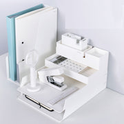 Set Birou Premium 14 Piese Alb Nusign Deli