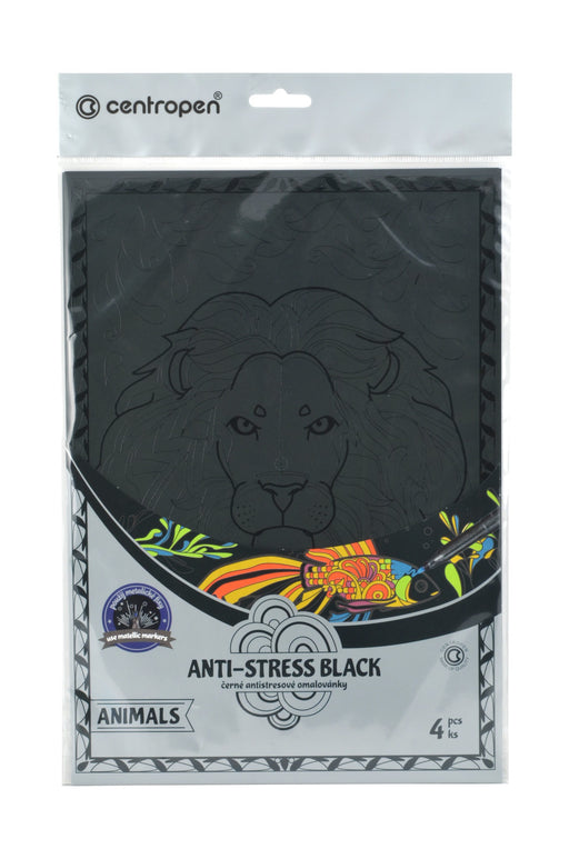Set Coli Desen Antistres Animals 4 Coli Centropen