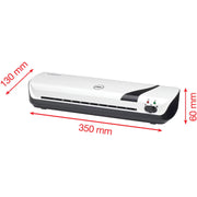 Set Craft 4 în 1 Alb cu Laminator A4 Inspire+ GBC