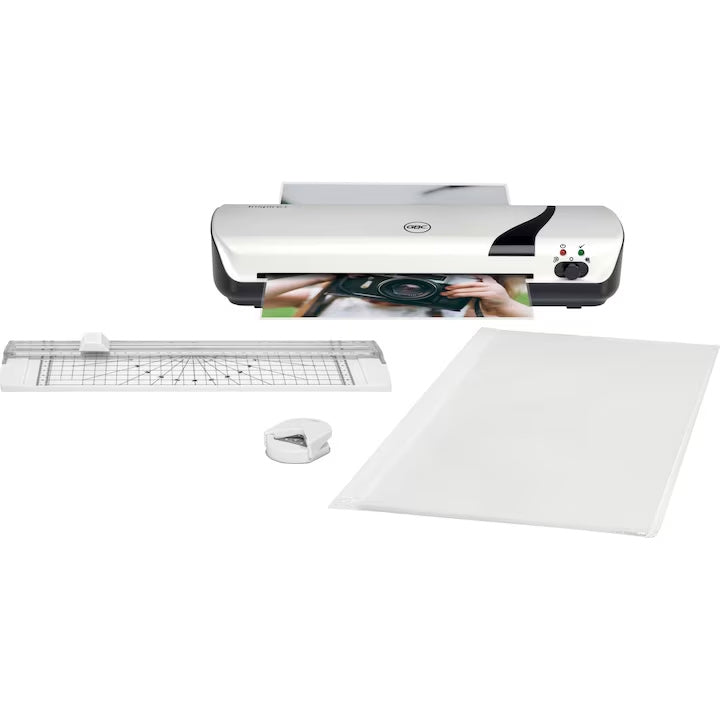 Set Craft 4 în 1 Alb cu Laminator A4 Inspire+ GBC