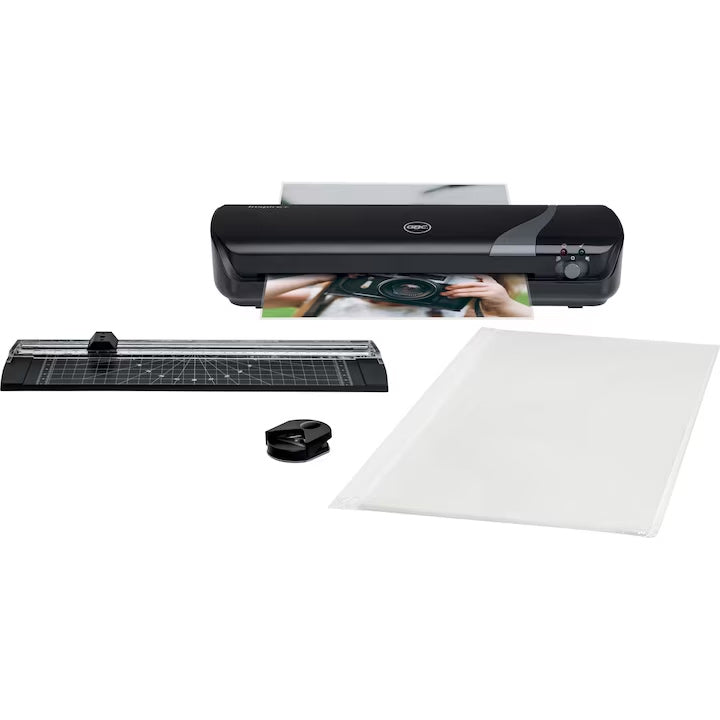 Set Craft 4 în 1 Negru cu Laminator A4 Inspire+ GBC