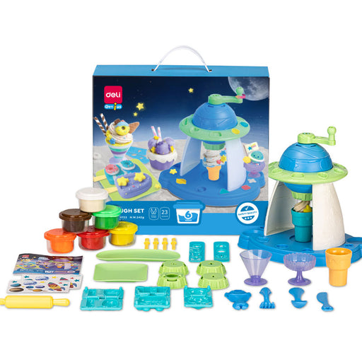 Set Creativ Plastilină cu 23 Accesorii Fabrica de Dulciuri Deli