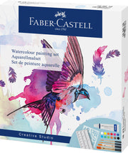Set Creativ Tempera Acuarelă 18 Piese Faber-Castell