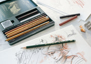 Set Pitt Monochrome 12 buc Faber-Castell