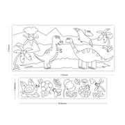 Set Role Autoadezive pentru Colorat Dinosaurus/Insects 315x3550mm + 140x2440mm Stick'n