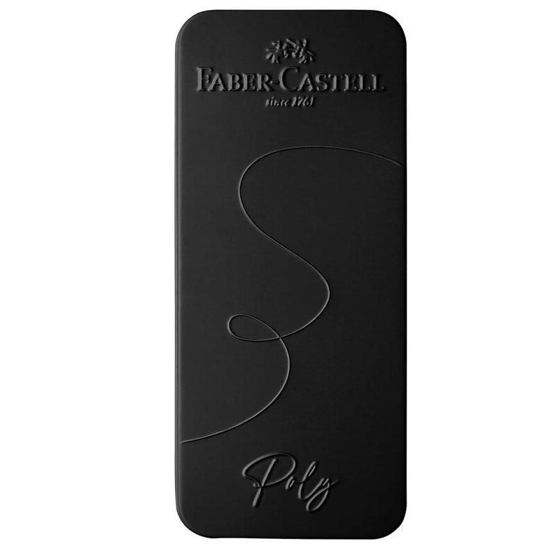 Set Stilou B + Pix XB Poly Negru Faber-Castell
