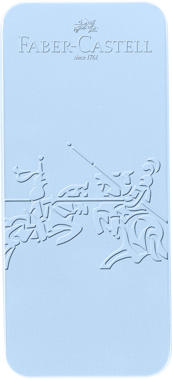 Set Stilou M + Pix Grip 2010 Bleu Sky Faber-Castell