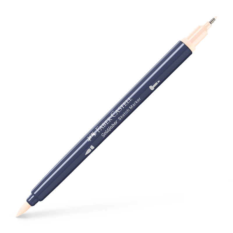 Sketch Marker 2 Capete Goldfaber Faber-Castell Bej Roșcat 132