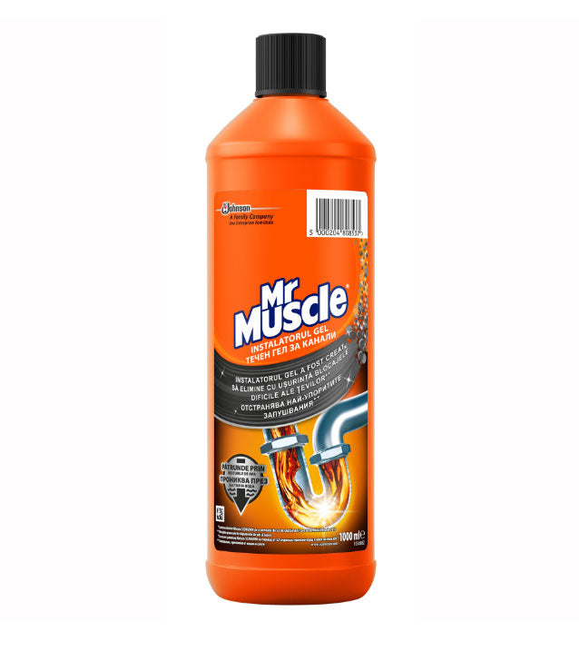 Desfundat tevi Mr Muscle Gel 1 l