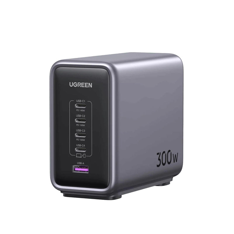 Statie de incarcare Ugreen Nexode CD333 300W GaN cu 5 porturi