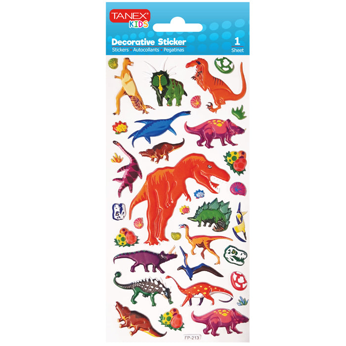 Stickere Puffy Dino TNX-25132 Tanex