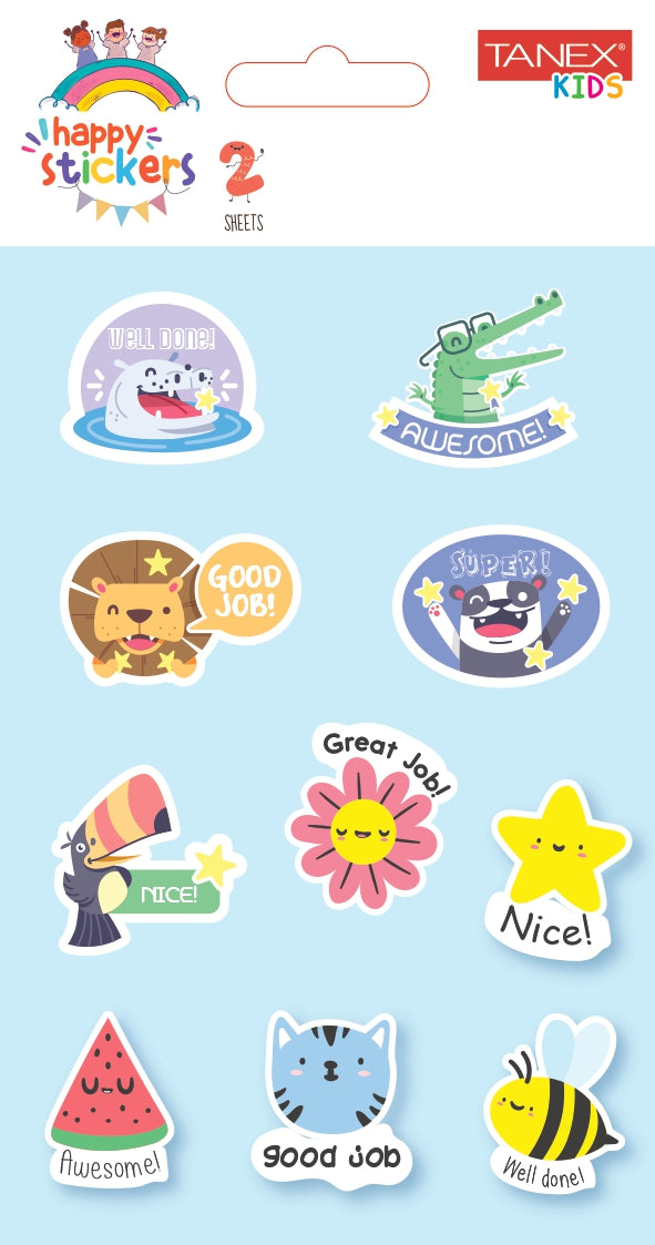 Stickere Recompense Well Done 2/set MTC-305 Tanex