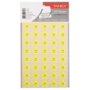 Stickere Smiley Stars 80/set Tanex Galben
