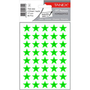 Stickere Smiley Stars 80/set Tanex Verde