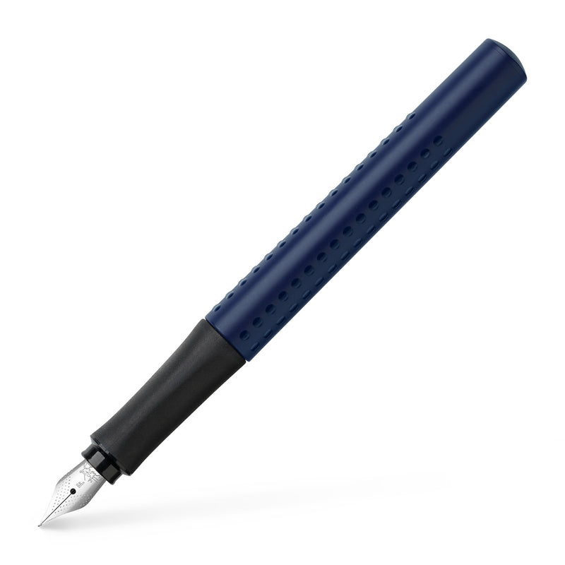 Stilou Grip 2011 Peniță F Faber-Castell Albastru Clasic