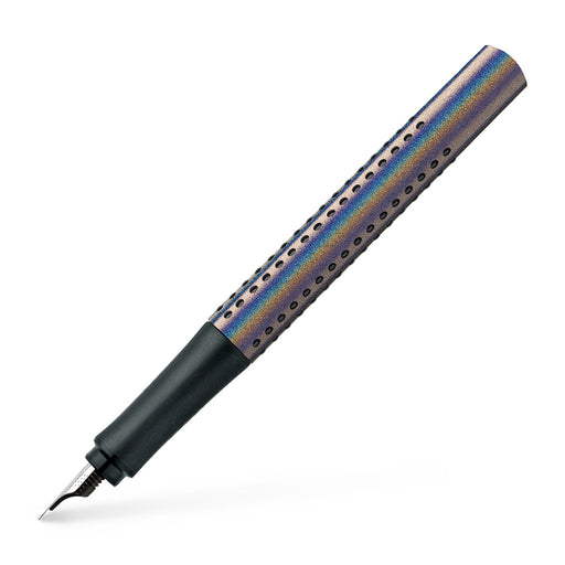 Stilou Grip 2011 Glam Argintiu Vârf M Faber-Castell