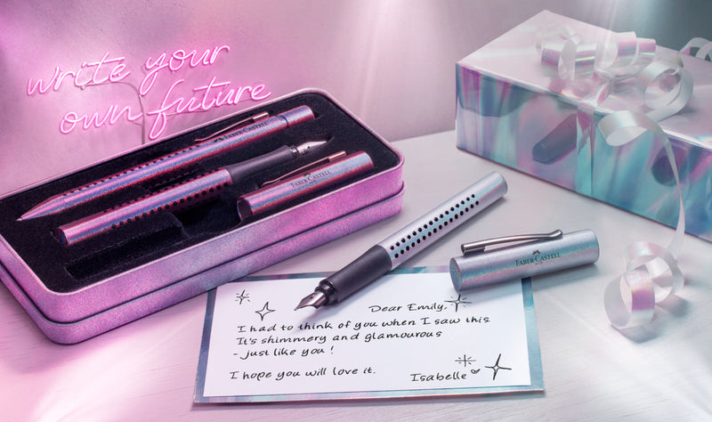 Stilou Grip 2011 Glam Violet Vârf M Faber-Castell