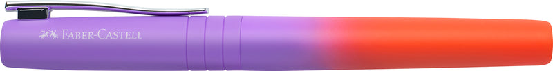 Stilou Poly Pen Violet-Portocaliu Flow Vârf M Faber-Castell