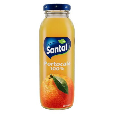 Cutii suc de portocale Santal 100% 12 x 0,250 L