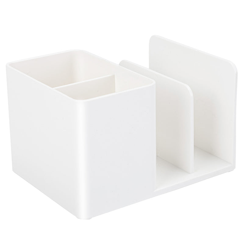 Suport Metalic Mesh, pentru Instrumente de Scris, Forma Rotundă, Q-connect - Negru, Q-Connect