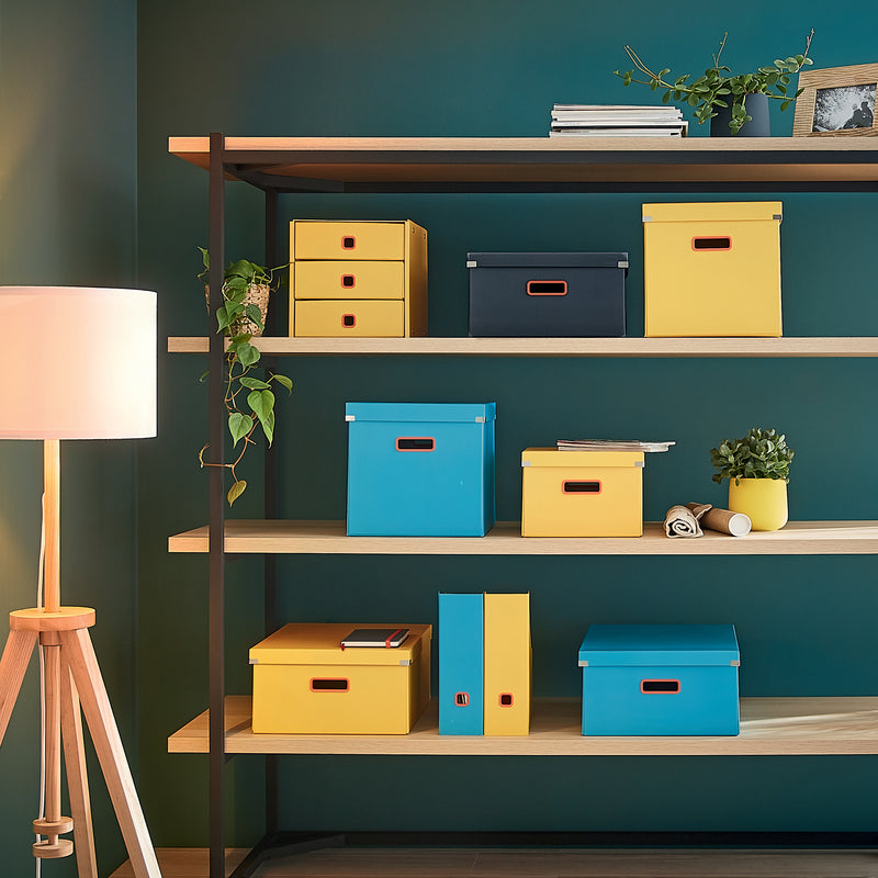 Suport Documente Carton Albastru Celest Cosy Click&Store - LEITZ