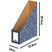 Suport Documente din Carton Albastru Decor Fellowes