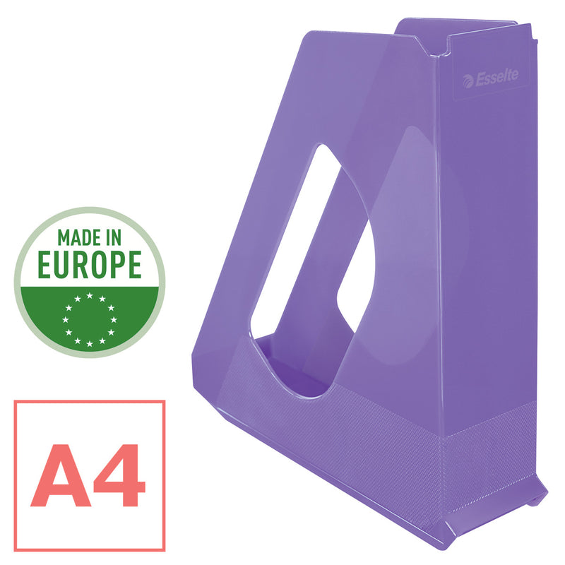 Suport Documente Plastic Lavandă Reciclabil Colour'Breeze - ESSELTE