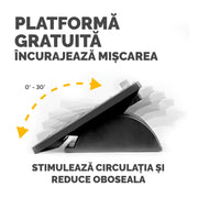 Suport Ergonomic Reglabil pentru Picioare Microban Fellowes