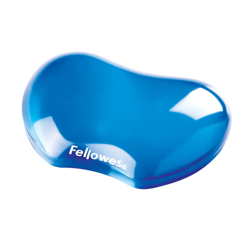 Suport Încheieturi Gel Crystal Albastru 8,7 x 12,4 x 2 cm Fellowes