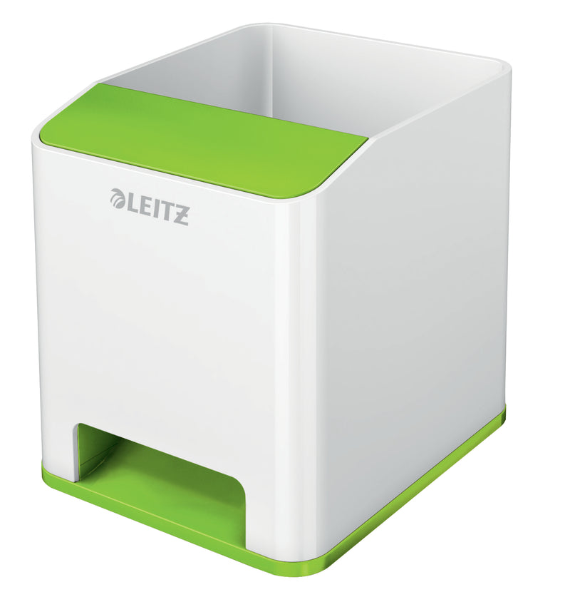 Suport Instrumente Scris Amplif Sunet Verde/alb, Leitz