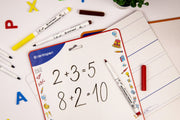 Tablă Școlară 2 Fețe cu 2 Markere Whiteboard 21 x 29,7 cm Centropen