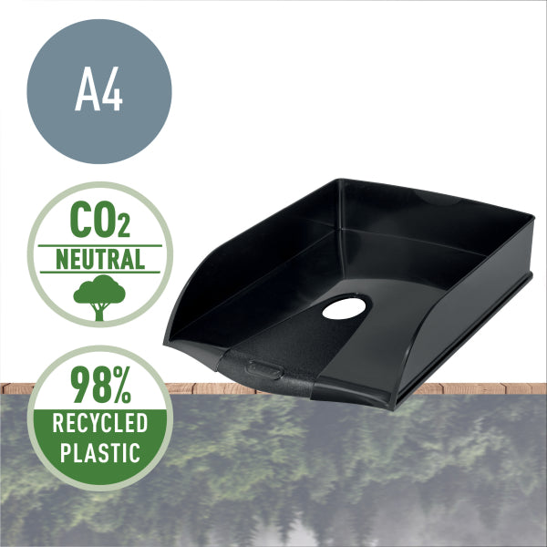 Tăviță Documente Neagra Recycle Leitz