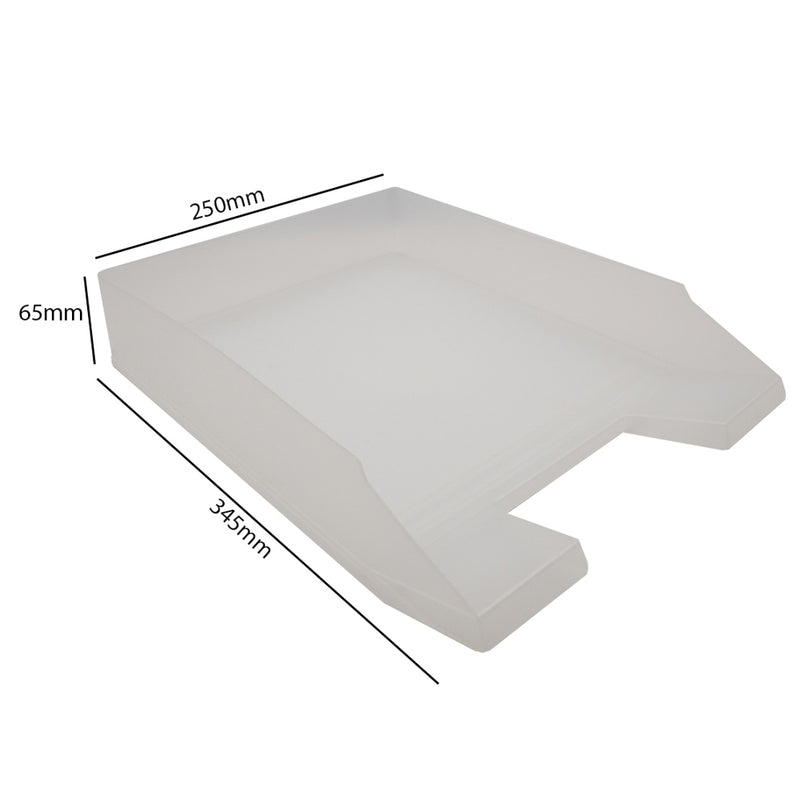 Tăviță Documente Plastic Transparentă Nebo