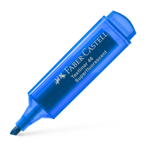 Textmarker Superfluorescent 1546 Albastru Faber-Castell