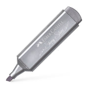 Textmarker Metalizat 1546 Argintiu Faber-Castell