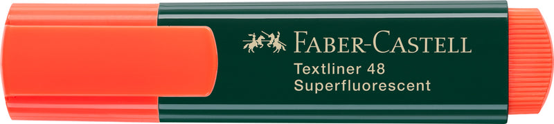 Textmarker 1548 Portocaliu Faber-Castell