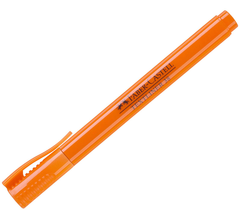 Textmarker 38 Portocaliu Faber-Castell