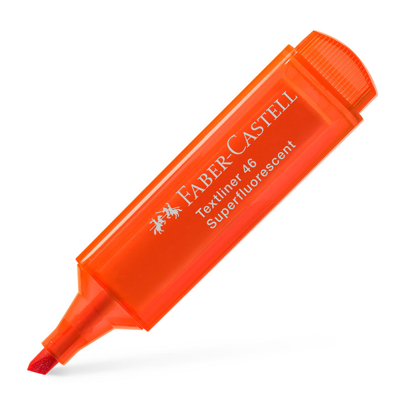 Textmarker Superfluorescent 1546 Portocaliu Faber-Castell